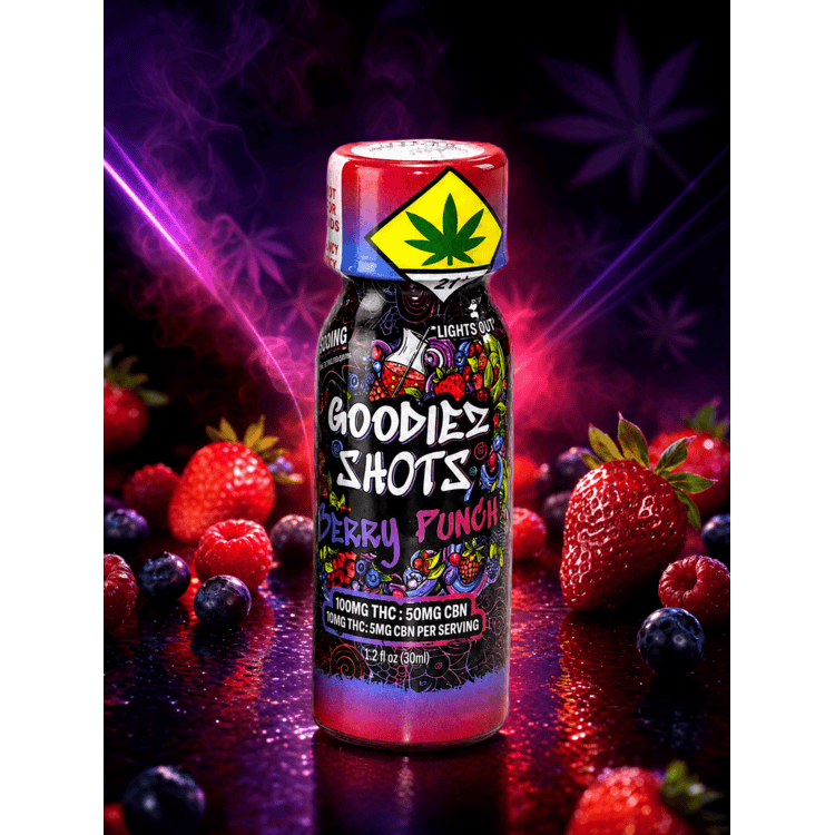 Swifts - Goodiez - CBN Berry Punch Shot 150mg