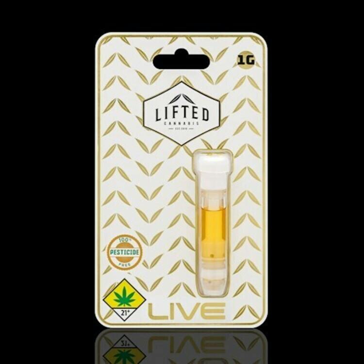 Lifted - Pie Squared Live Resin Ceramic Cartridge