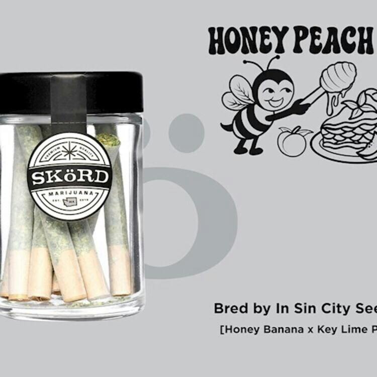 Skord - Honey Peach Pie Joints 10pk