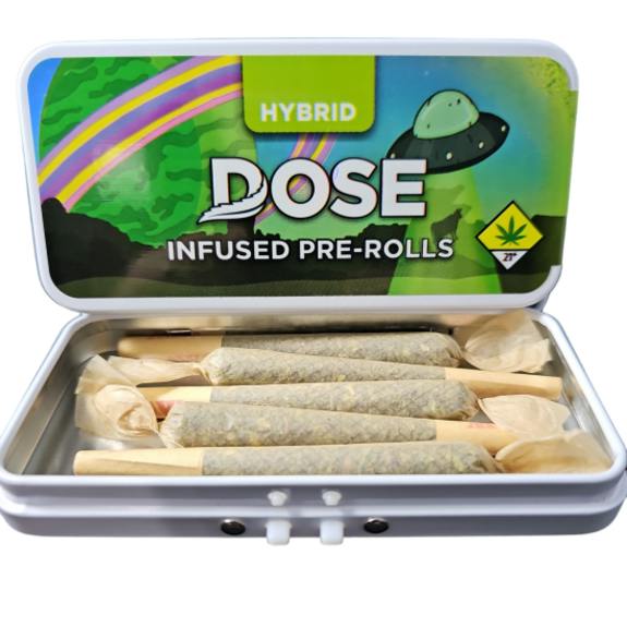 Dose Oil - Root Beer Kush Infused Joints 5pk