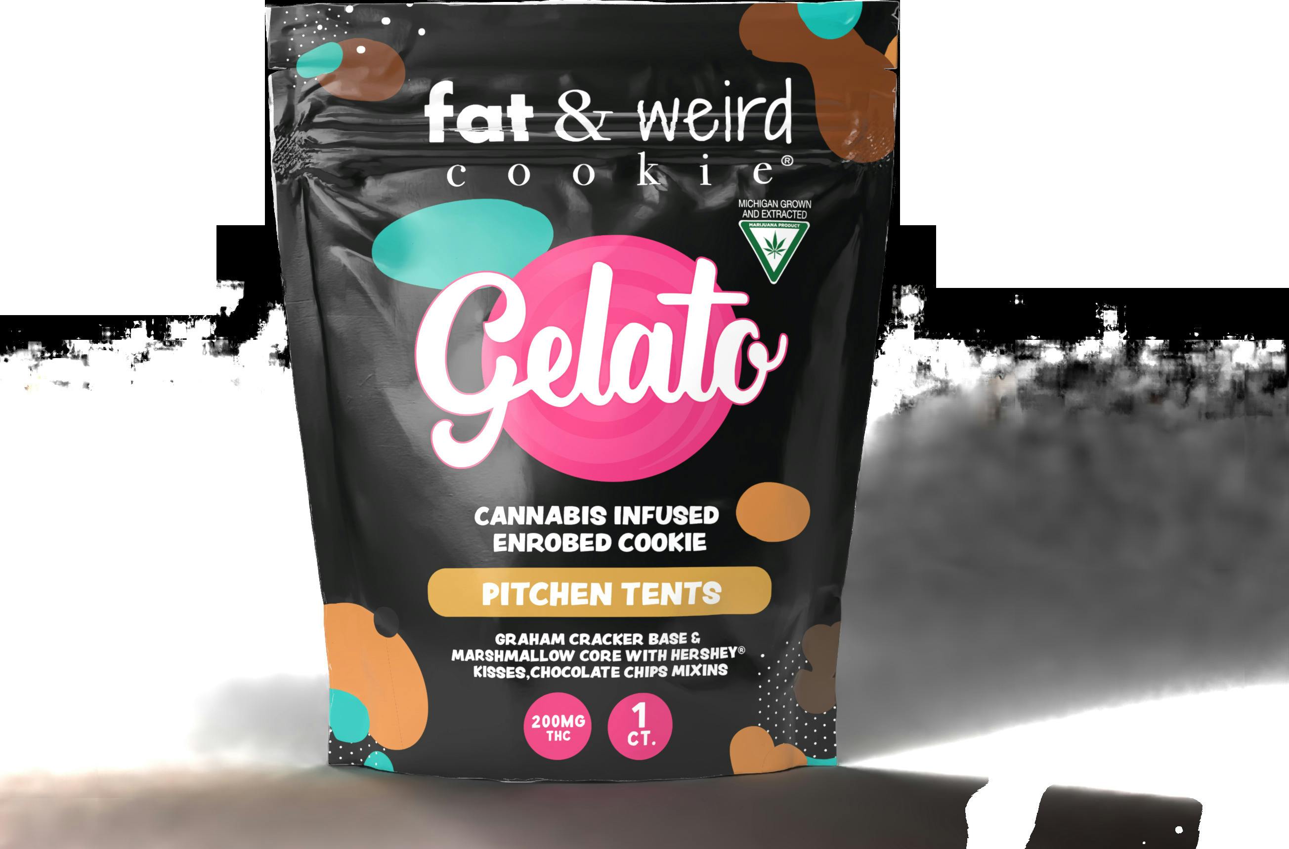 Gelato | 200mg Fat & Weird Cookie | Pitchen Tents