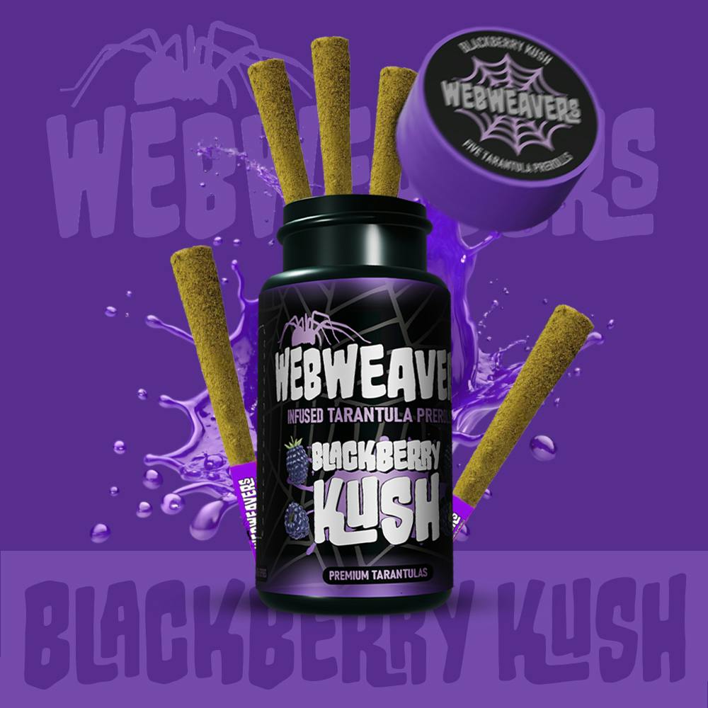 Webweavers | .5g x 5pk Tarantula | Blackberry Kush