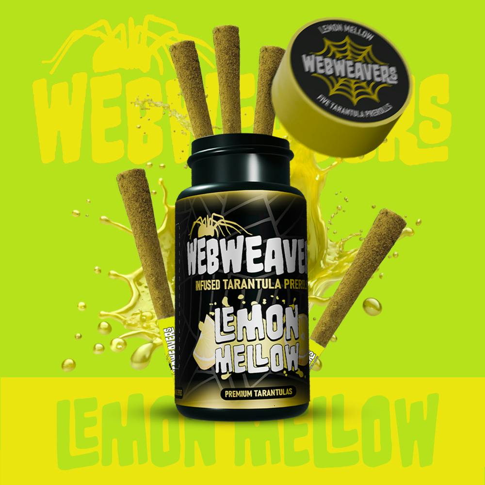 Webweavers | .5g x 5pk Tarantula | Lemon Mellow