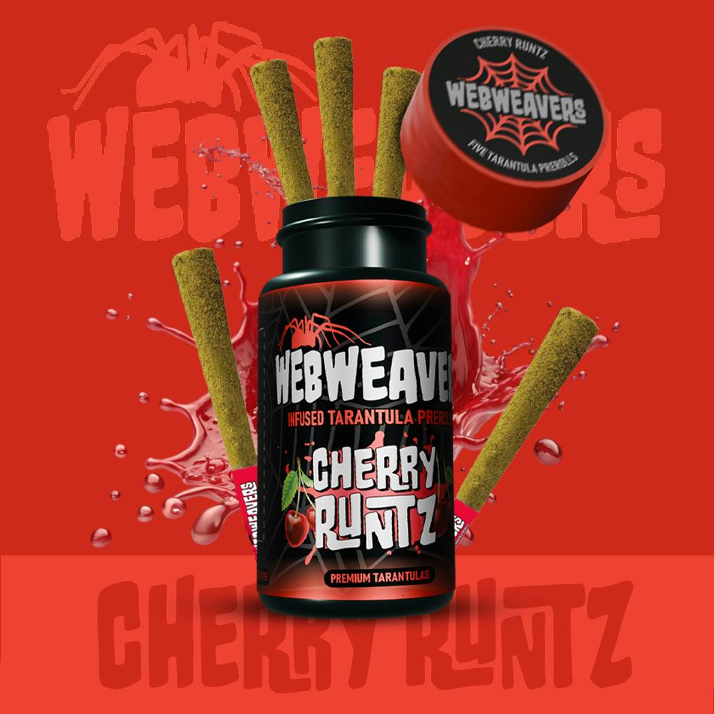 Webweavers | .5g x 5pk Tarantula | Cherry Runtz