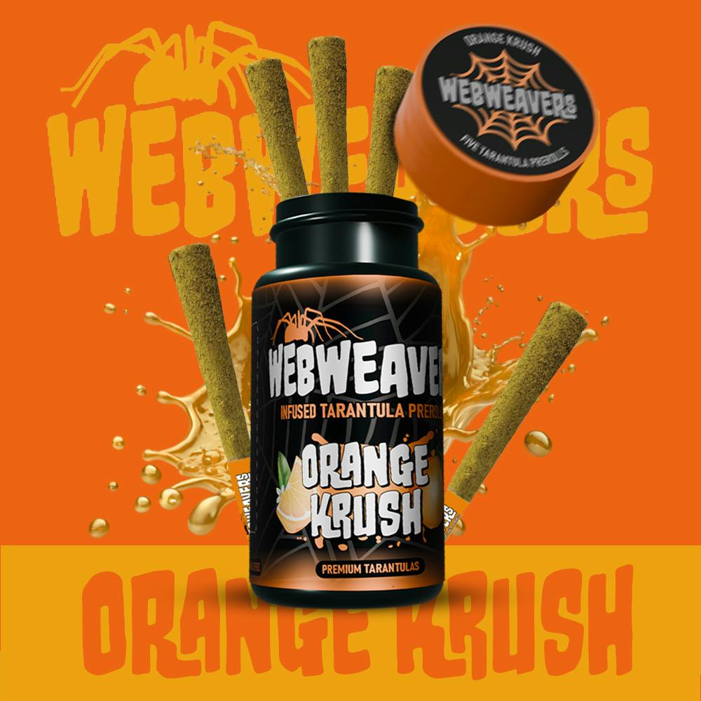 Webweavers | .5g x 5pk Tarantula | Orange Kush