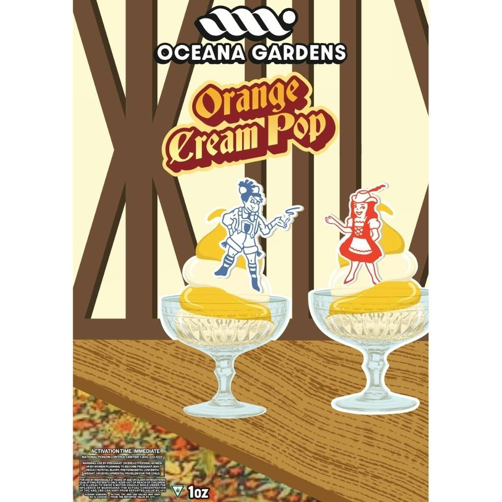 Oceana Gardens | Sungrown 70g Prepack | Orange Cream Pop