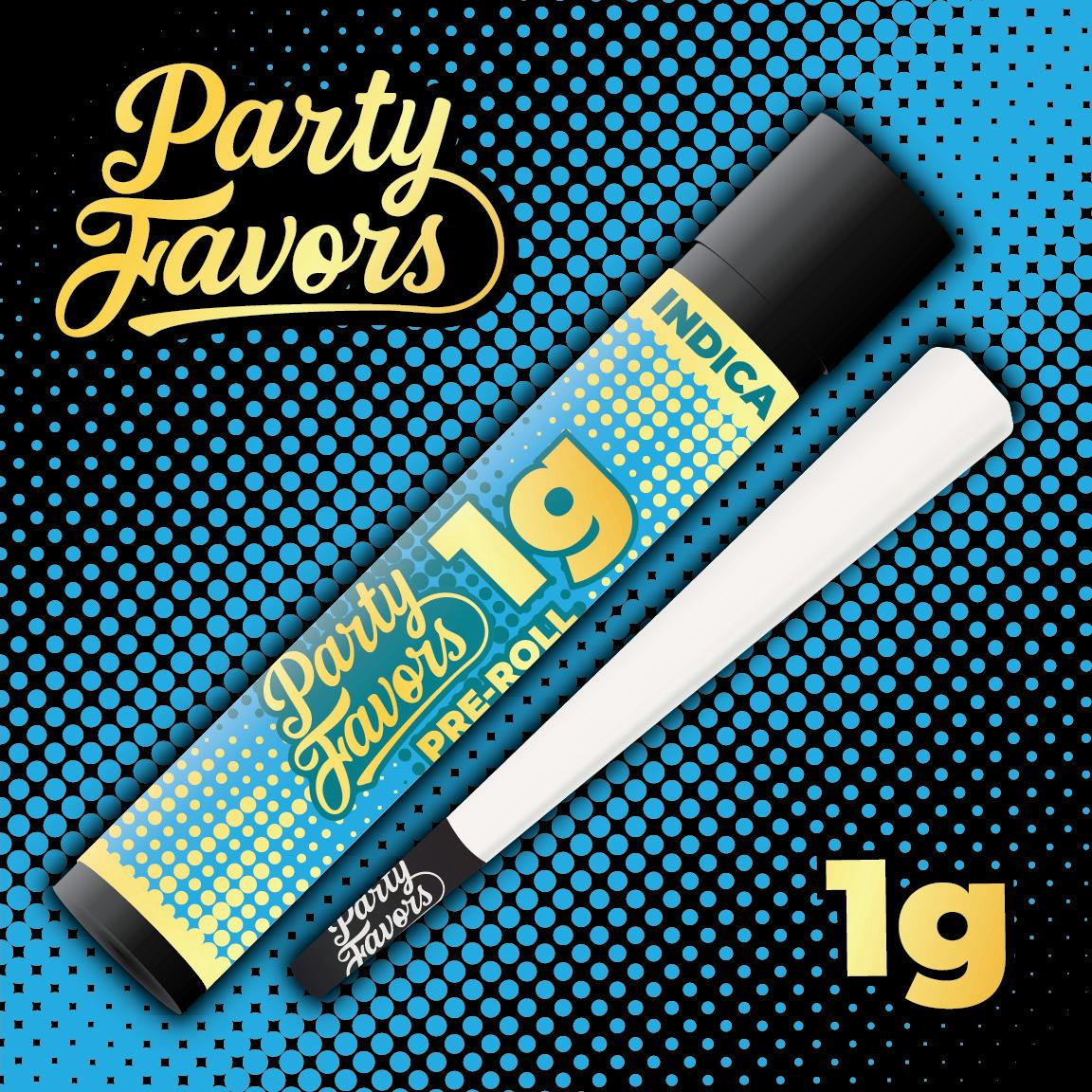 Party Favors | 1g Flower Pre Roll | Maple Nectar