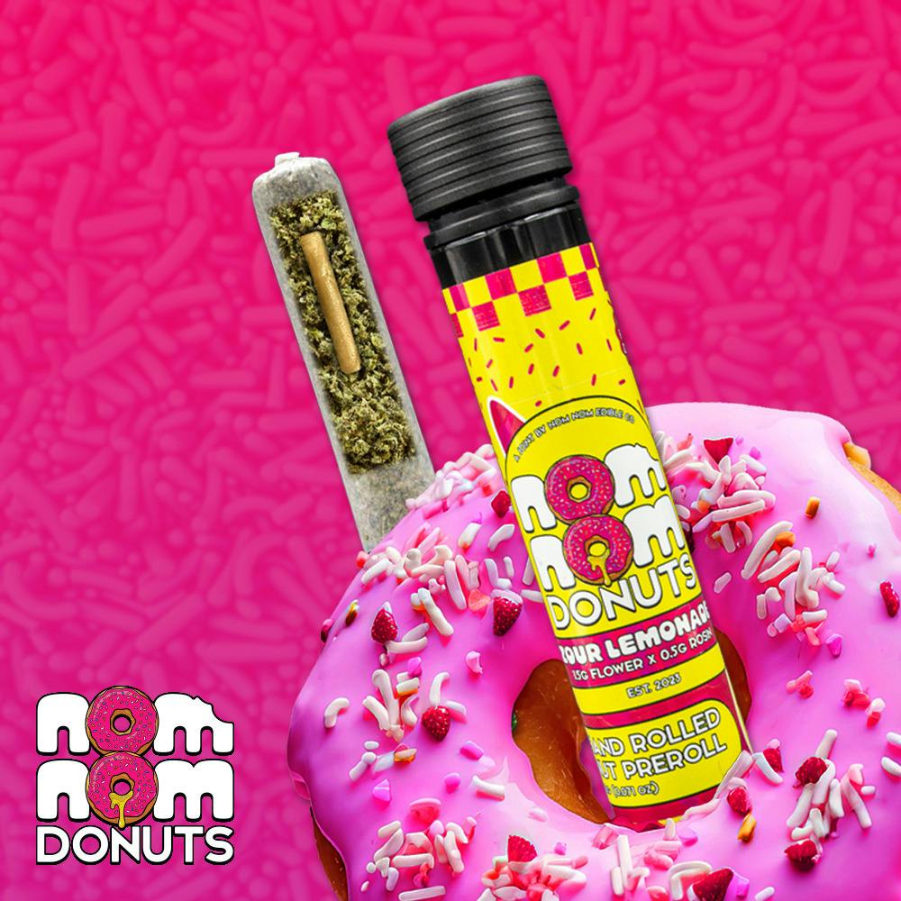 Nom Nom | 2g Hand Rolled Donut | Zour Lemonade