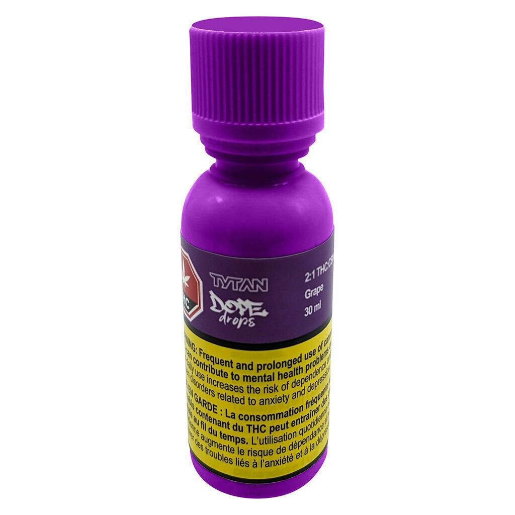 2:1 THC:CBN Chill Drops - Grape 30ml Oils
