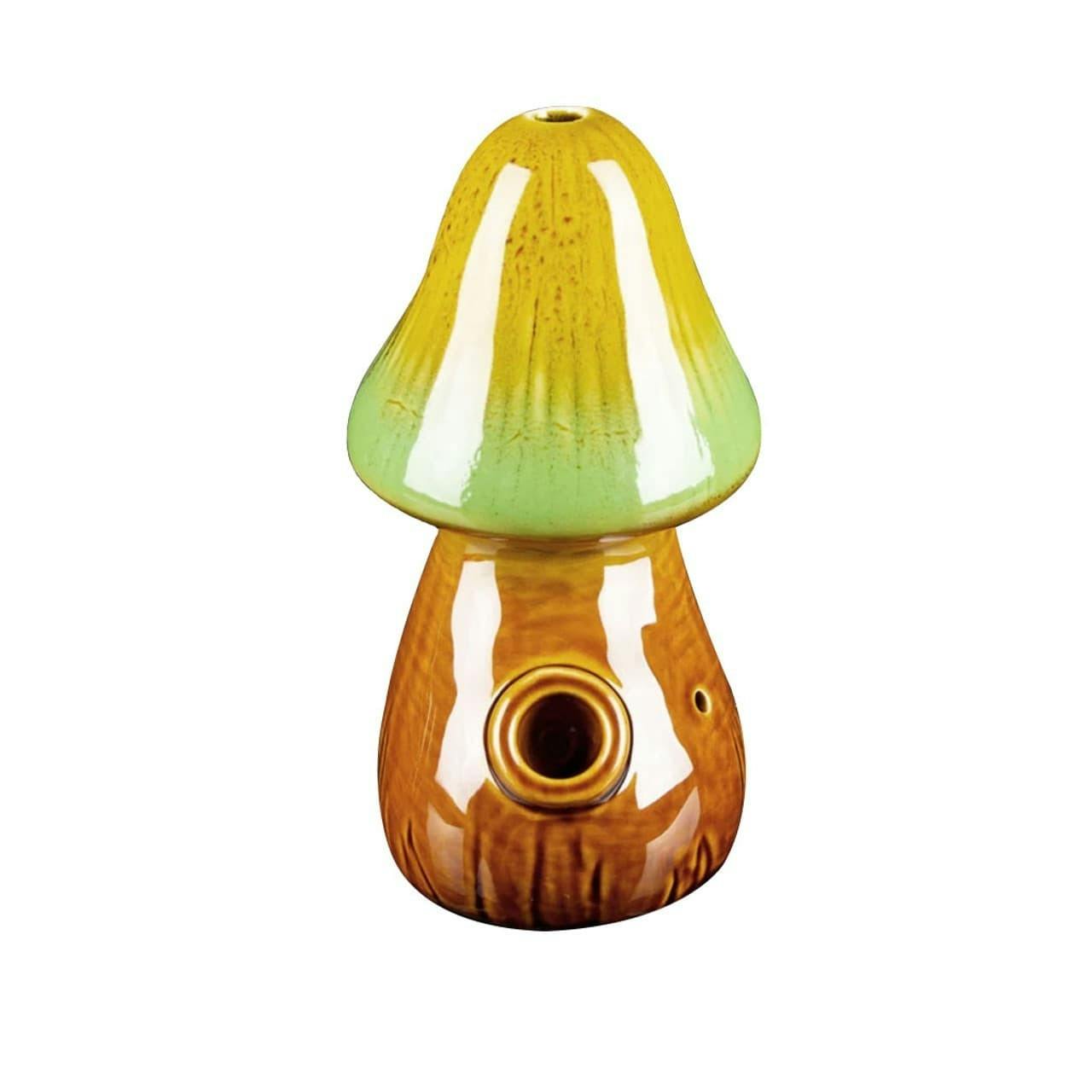 Art of Smoke Mushroom Bubbler with Pattern Bag