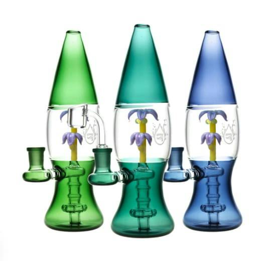 9" Tropical Lava Lamp Rig Pulsar - Assorted Colours