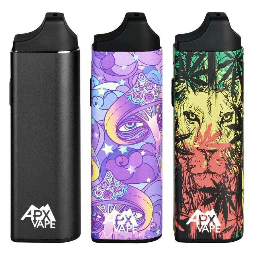 APX V3 Dry Herb Vaporizer - Black