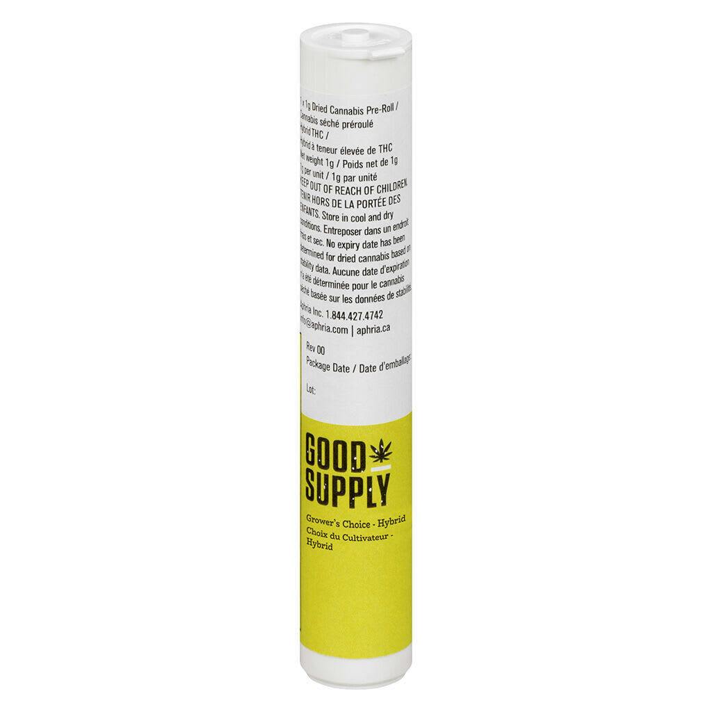Grower's Choice Hybrid Pre-Roll - 1x1g