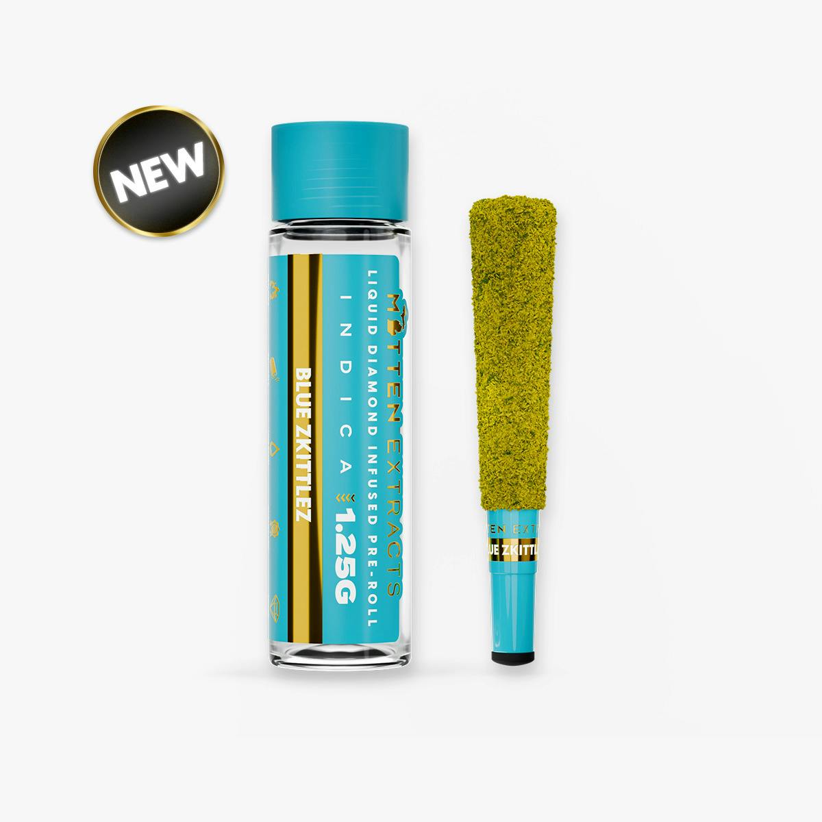 Blue Zkittlez 1.25g Diamond Infused Preroll