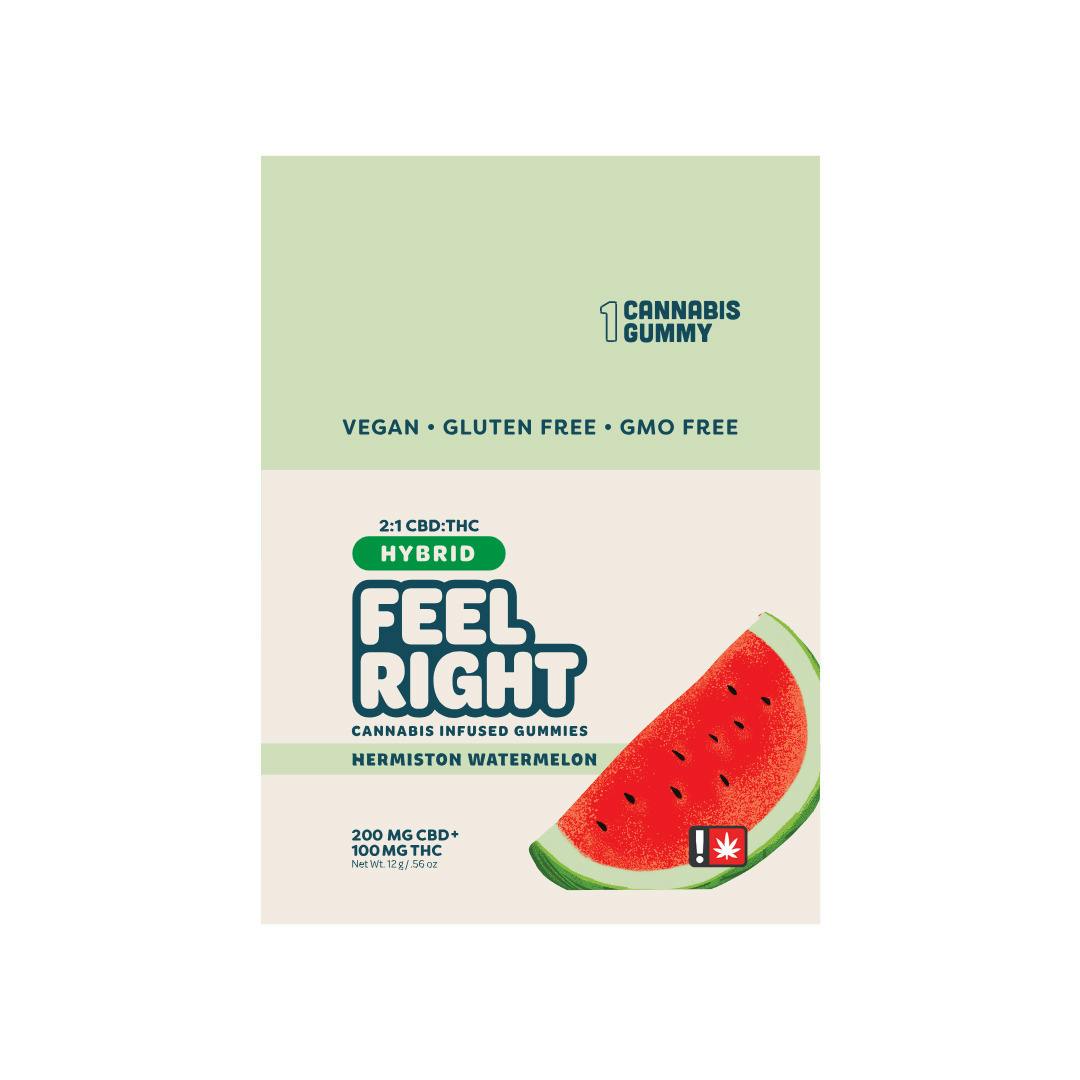 Watermelon - 100mg 2:1 - 1 Pack Gummy