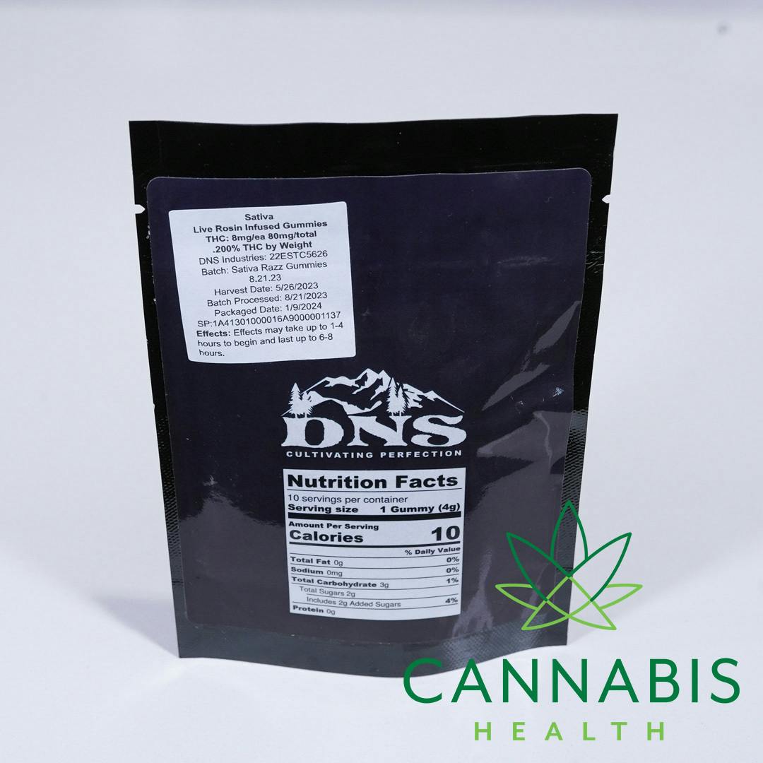 DNS | Sativa | Razzleberry 10pk Gummies