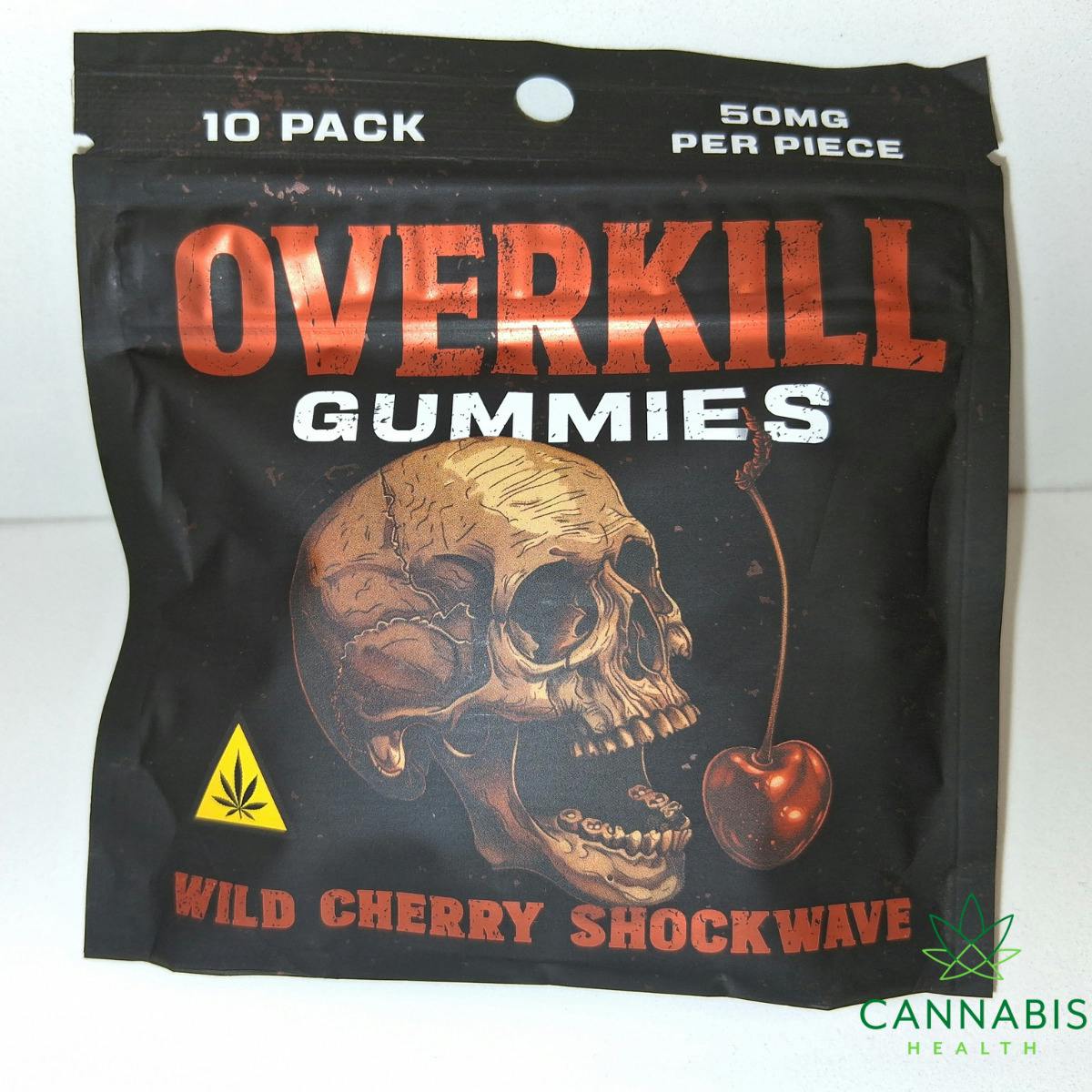 OverKill | Wild Cherry Shockwave | Gummies 10pk