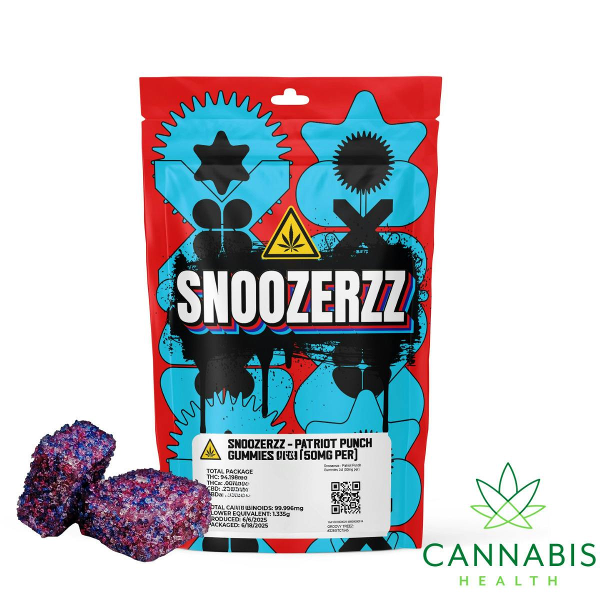 Snoozerzz | Patriot Punch | 12pk Gummies