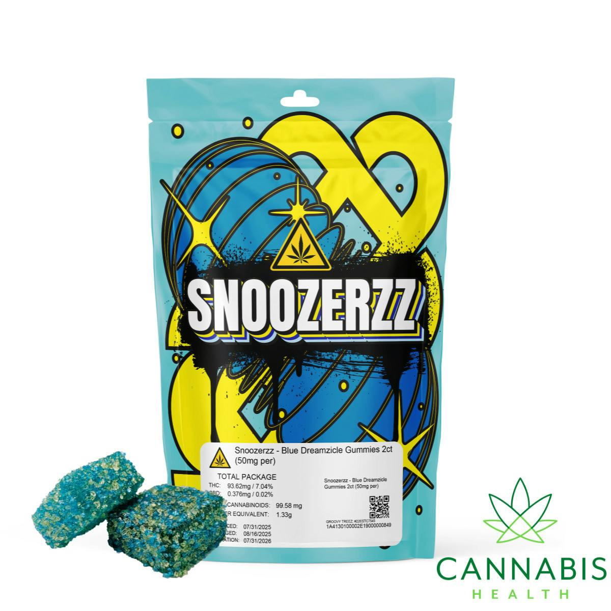 Snoozerzz | Blue Dreamzicle | 10pk Gummies