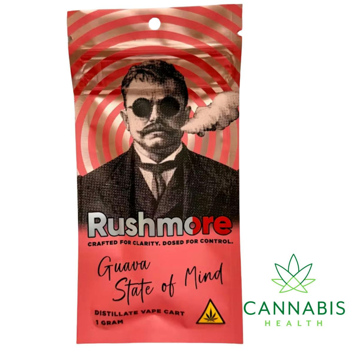 Rushmore | Guava State of Mind | 1g Distillate Disposable Vape