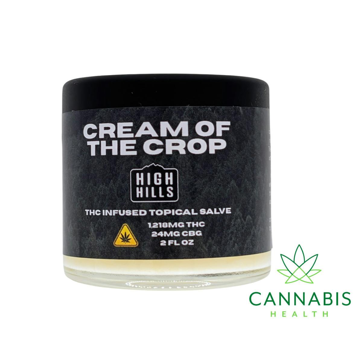 High Hills | Cream of the Crop | 2fl oz Topical at Cannabis Health