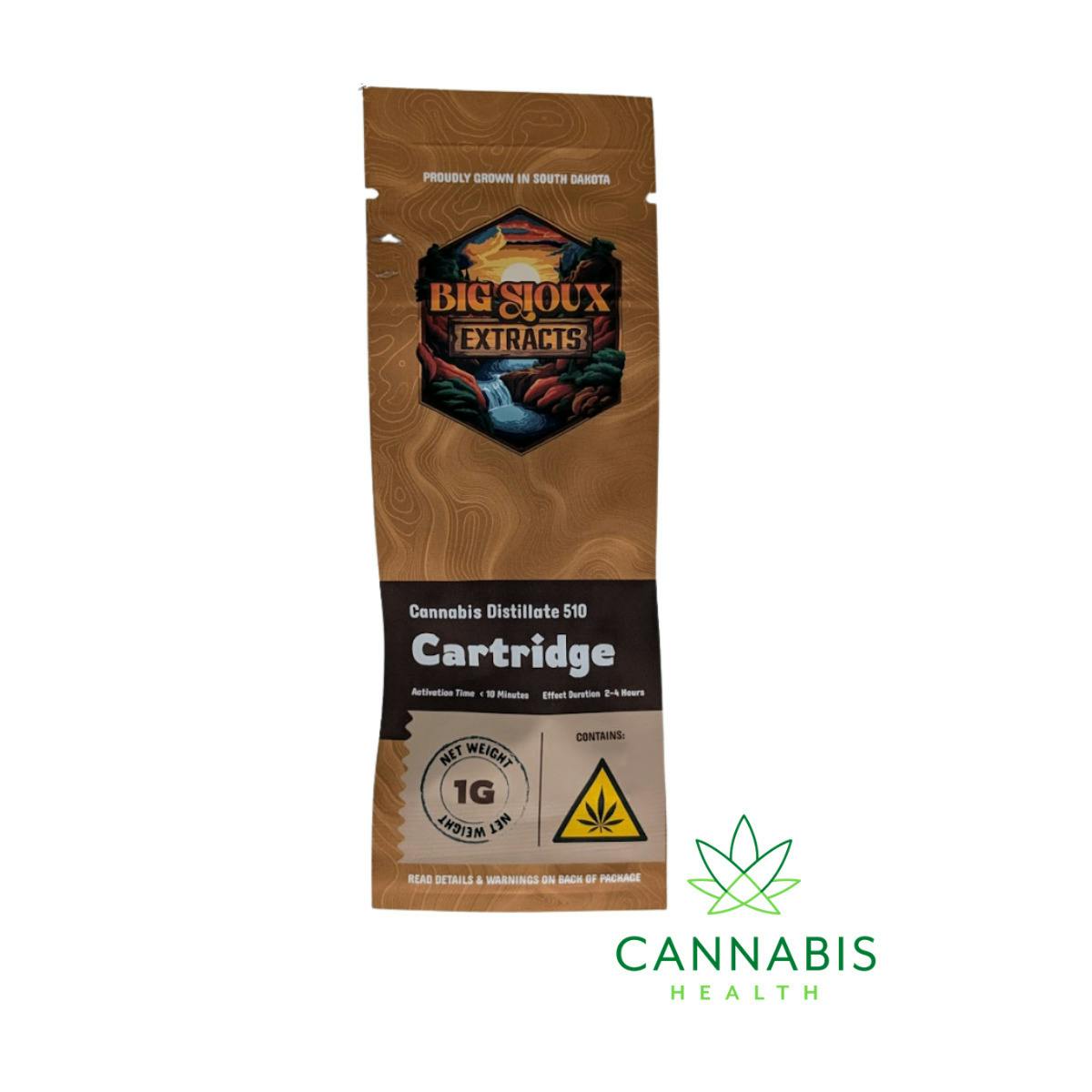 BSE | Peach Crescendo | 1g Distillate Vape Cart at Cannabis Health