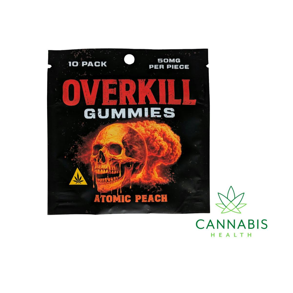 OverKill | Atomic Peach | Gummies 10pk