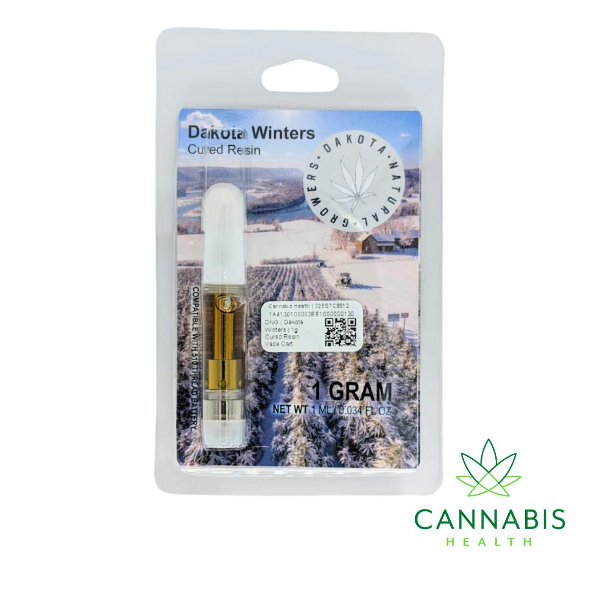 DNG | Dakota Winters | 1g Cured Resin Vape Cart at Cannabis Health