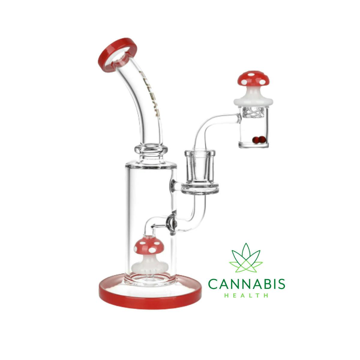 Pulsar | Red Shroom | Dab Rig Set w/carb 14mm