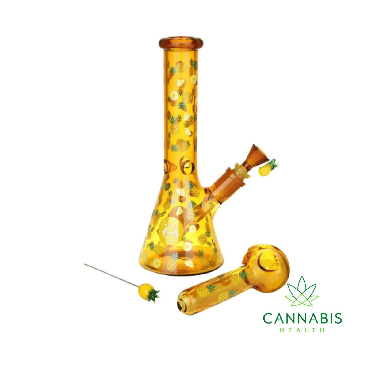 Pulsar | Pineapple Express | Glow Herb Pipe Duo