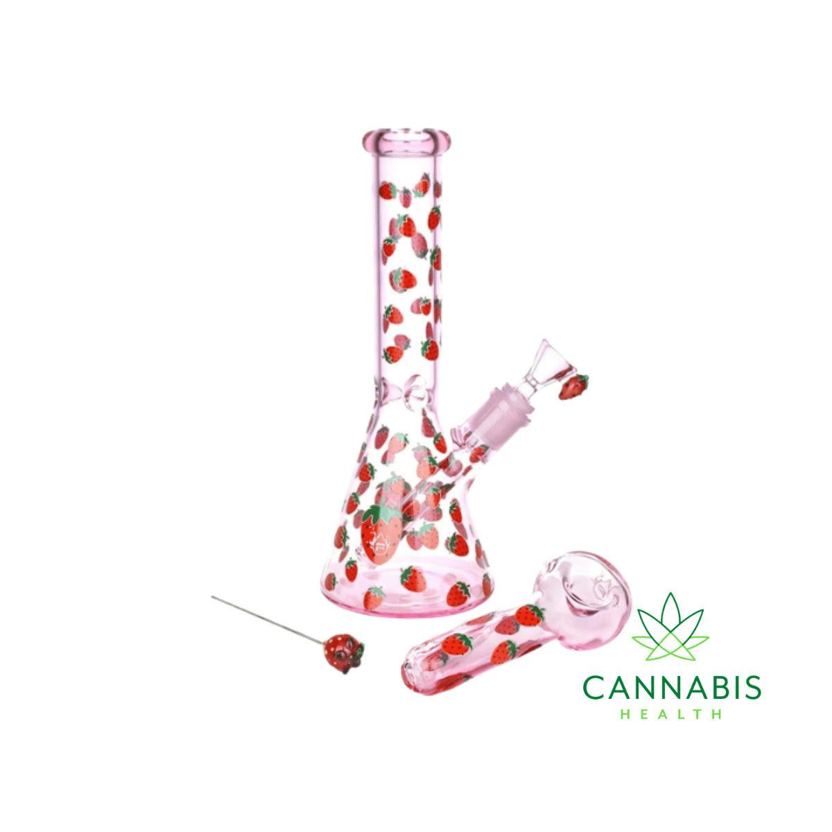 Pulsar | Strawberry Cough | Glow Herb Pipe Duo