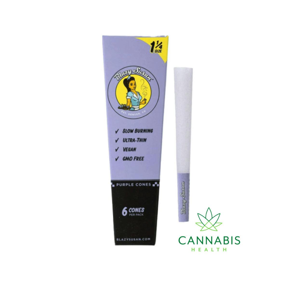 Blazy Susan | Purple | Pre-Rolled Cones
