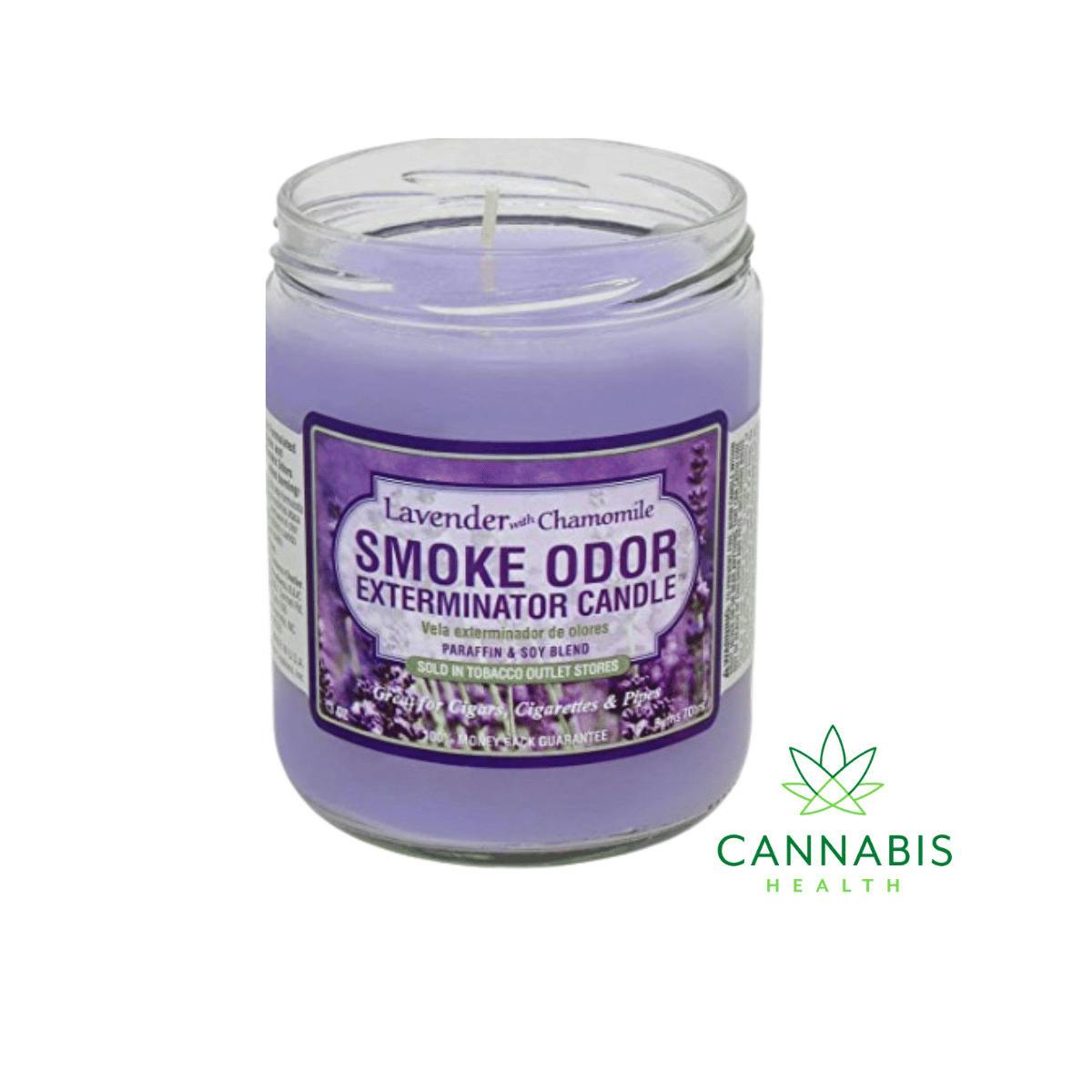 Smoke Odor | Lavender & Chamomile | Candle