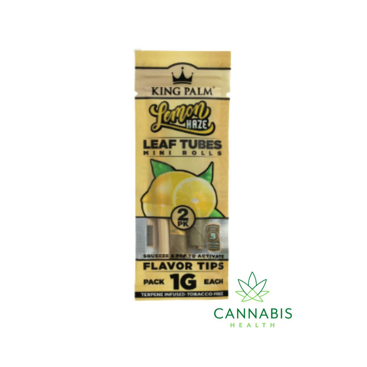 King Palm | Lemon Haze | Mini Leaf Tubes