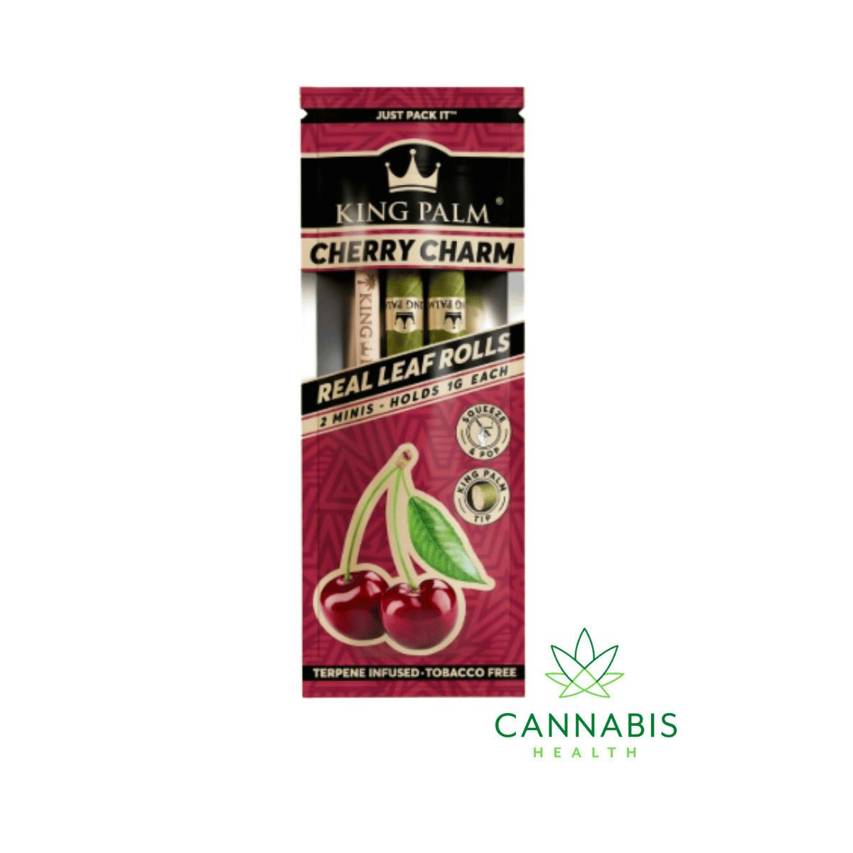 King Palm | Cherry Charm | Mini Leaf Tubes