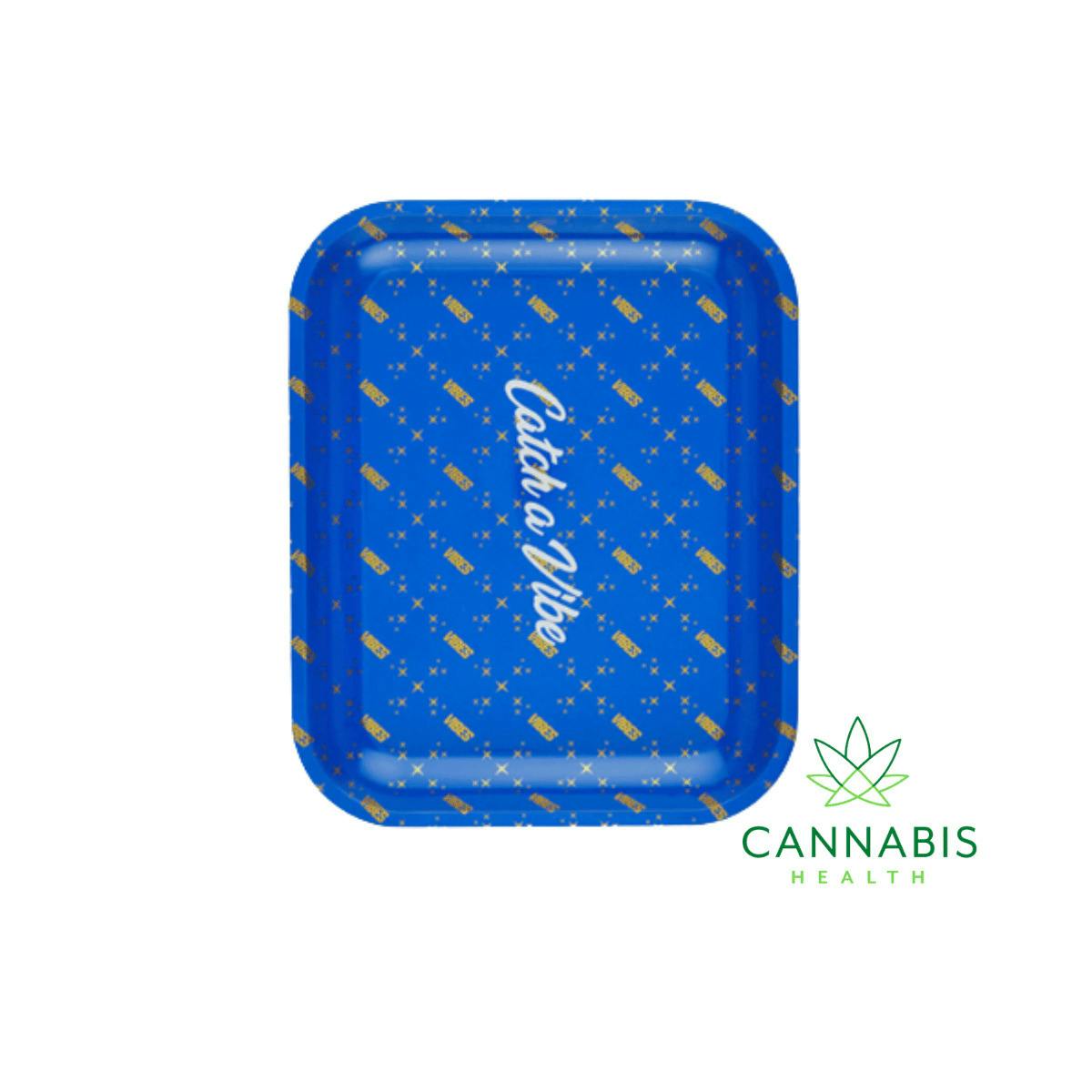 VIBES | Large Blue | Aluminum Tray