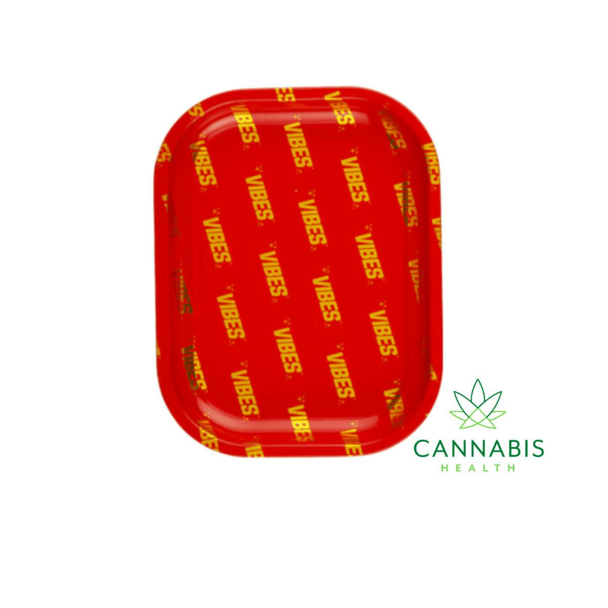VIBES | Large Red | Aluminum Tray