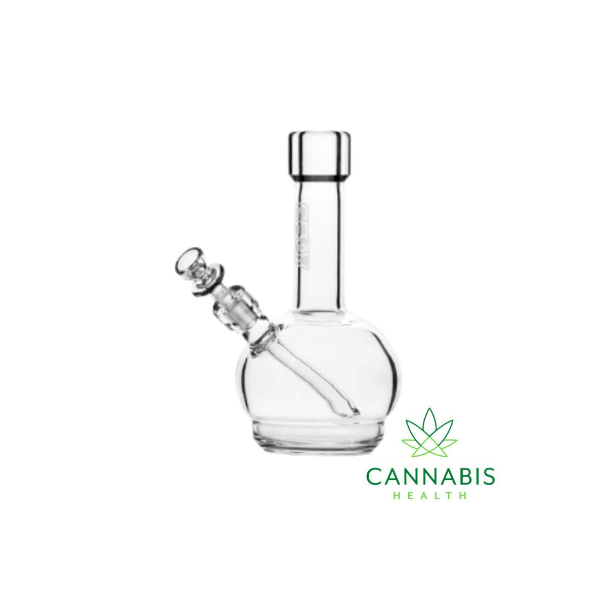 GRAV | Clear | Small Round Base Water Pipe