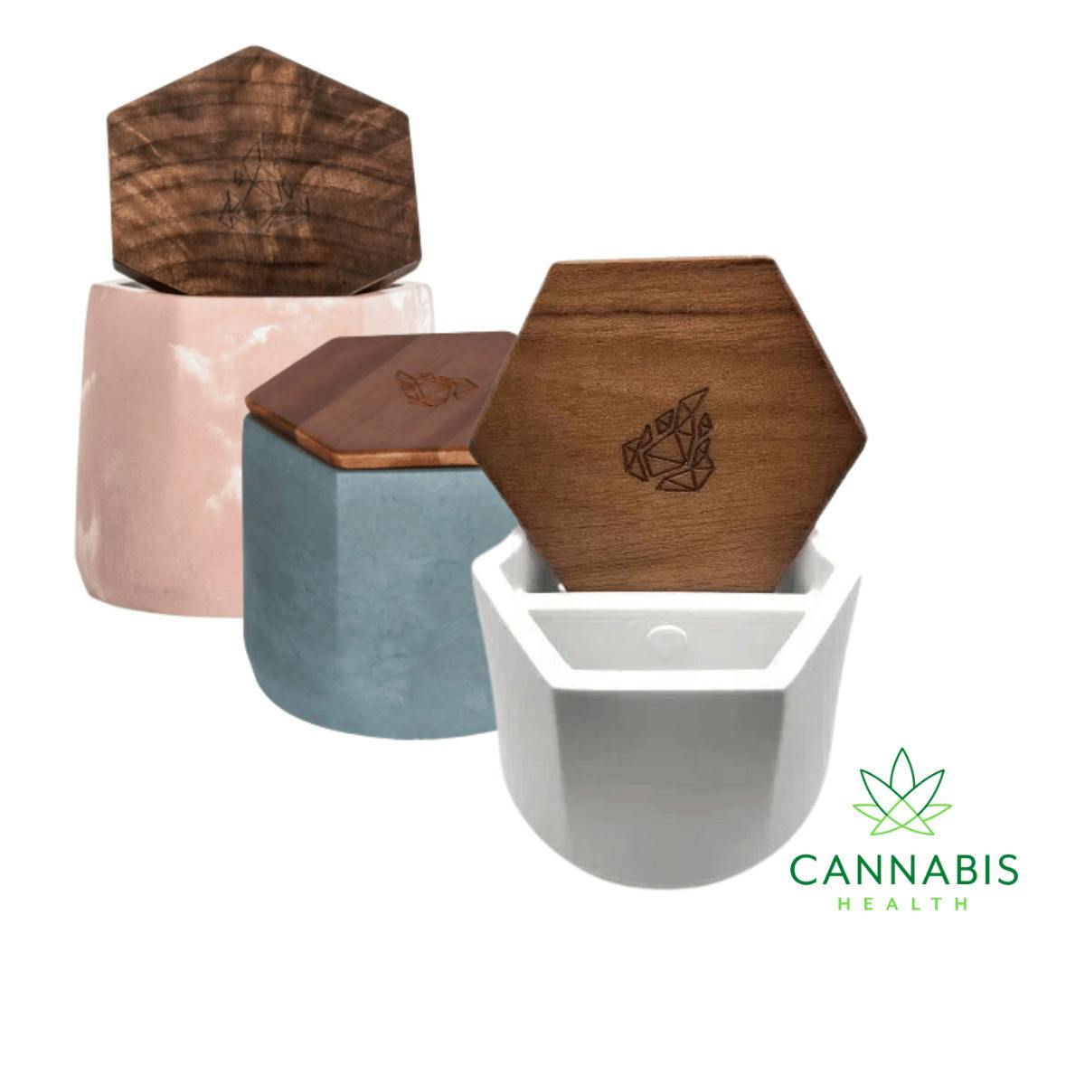 BRNT Designs | Large White | Stash Jar