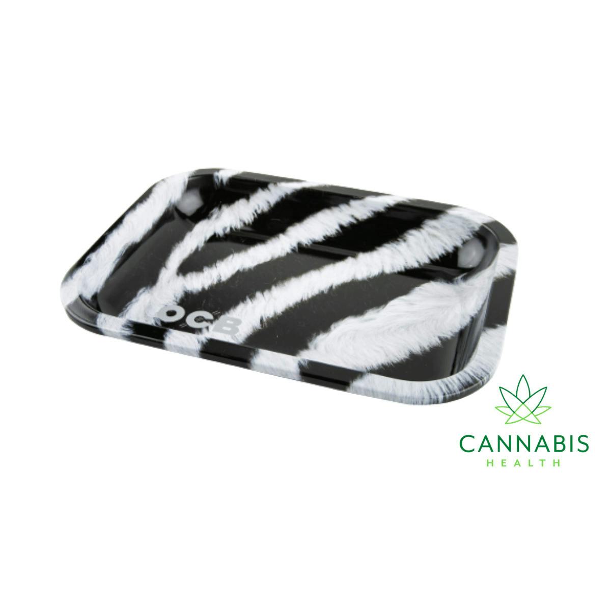 OCB | Zebra | Small Metal Tray 7.5" x 5.5"