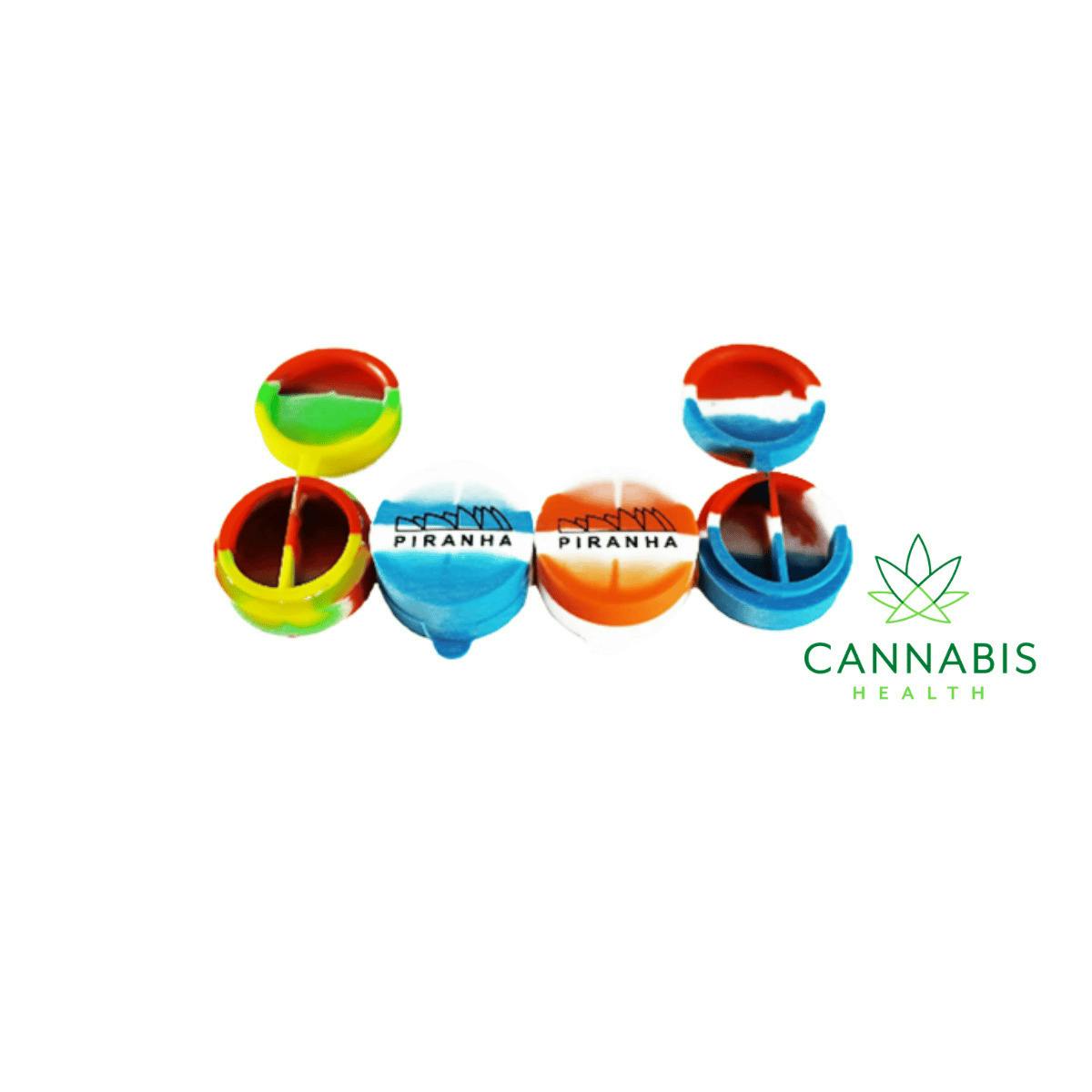 Piranha | Silicone | Split Flip Top Container