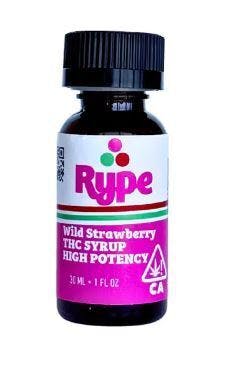 Wild Strawberry Syrup - 100 mg at Cookies Sacramento