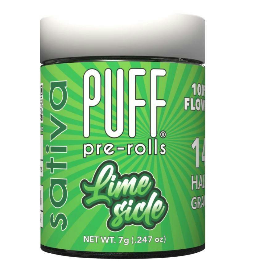 14PK PREROLL LIMESICLE - 7 g