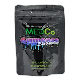 100mg - MEDCo Gumeaze, Blue Raspberry