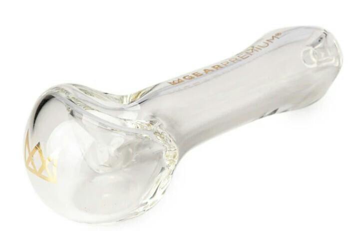 3.75" Clear with Ash Catcher