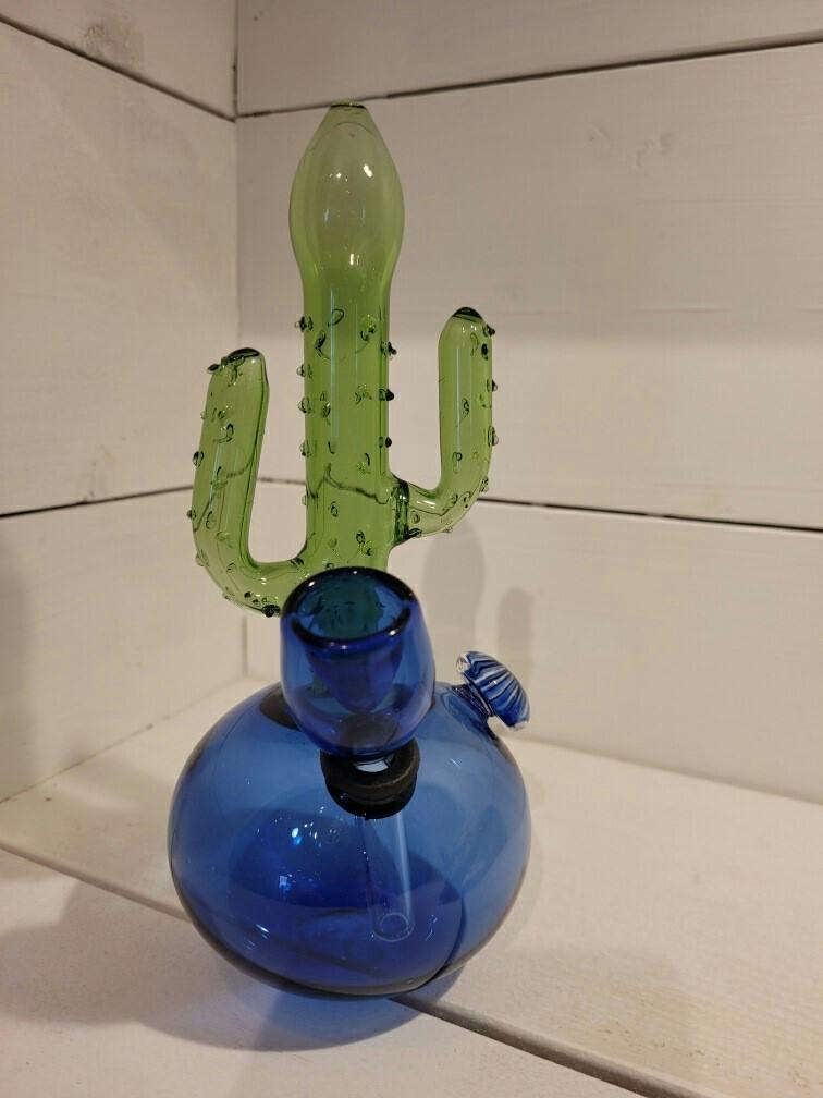 Glass Bong - Cactus 7"