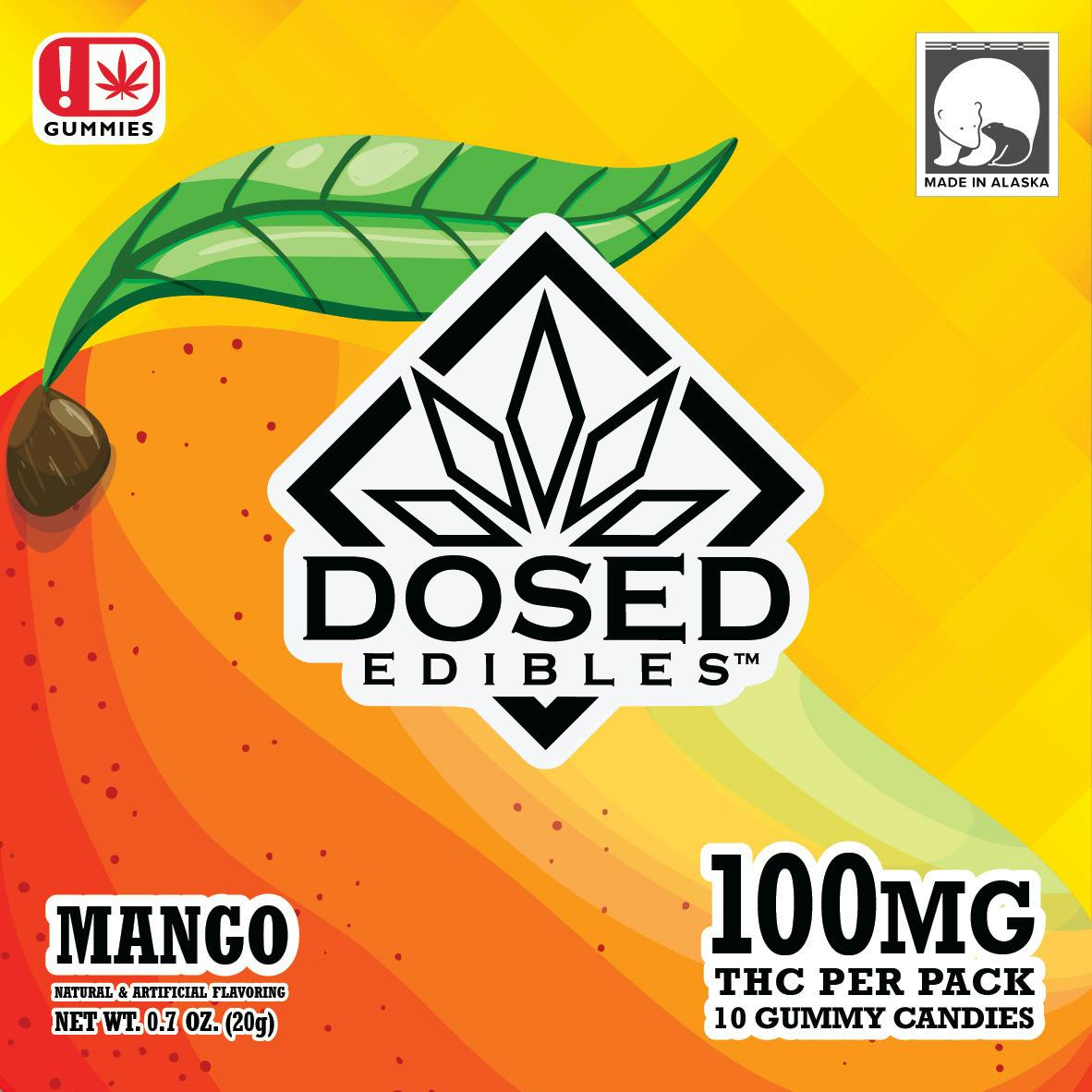 100mg Mango Gummies