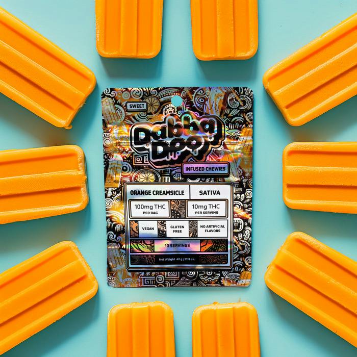 Dabba Doo Orange Creamsicle - Sativa - Sweet 10mg 10pk
