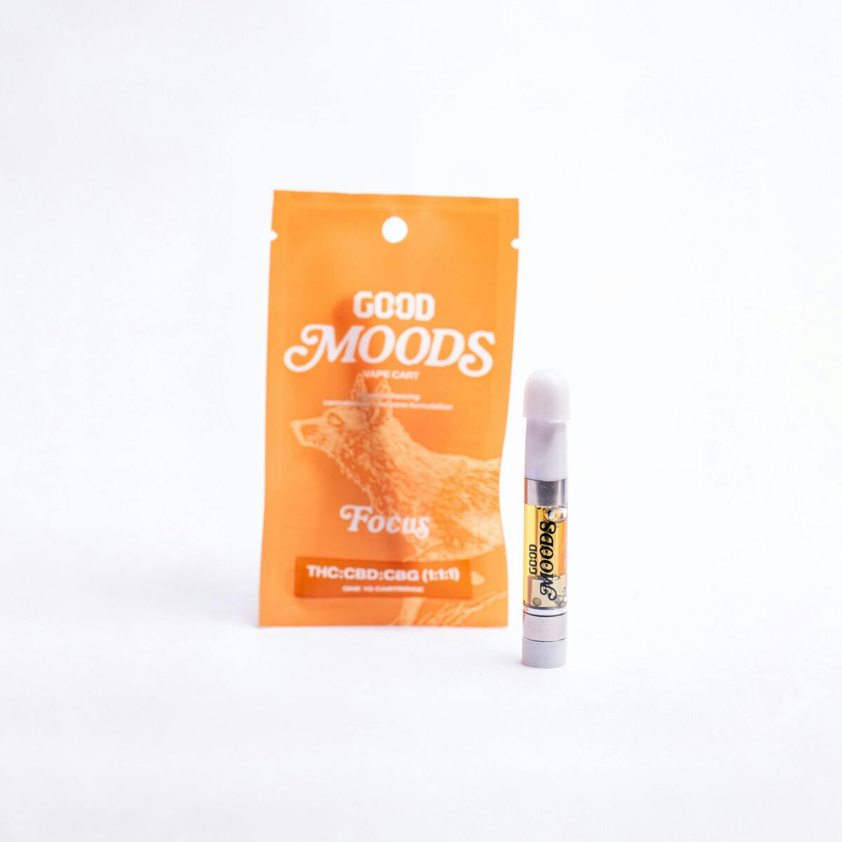 GOOD Focus 1:1:1 THC:CBD:CBG 1g Cart