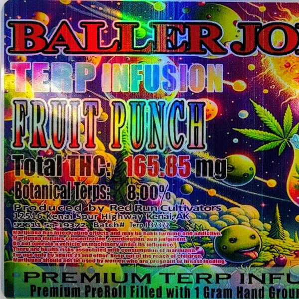 Fruit Punch 1g Terp Infused PR